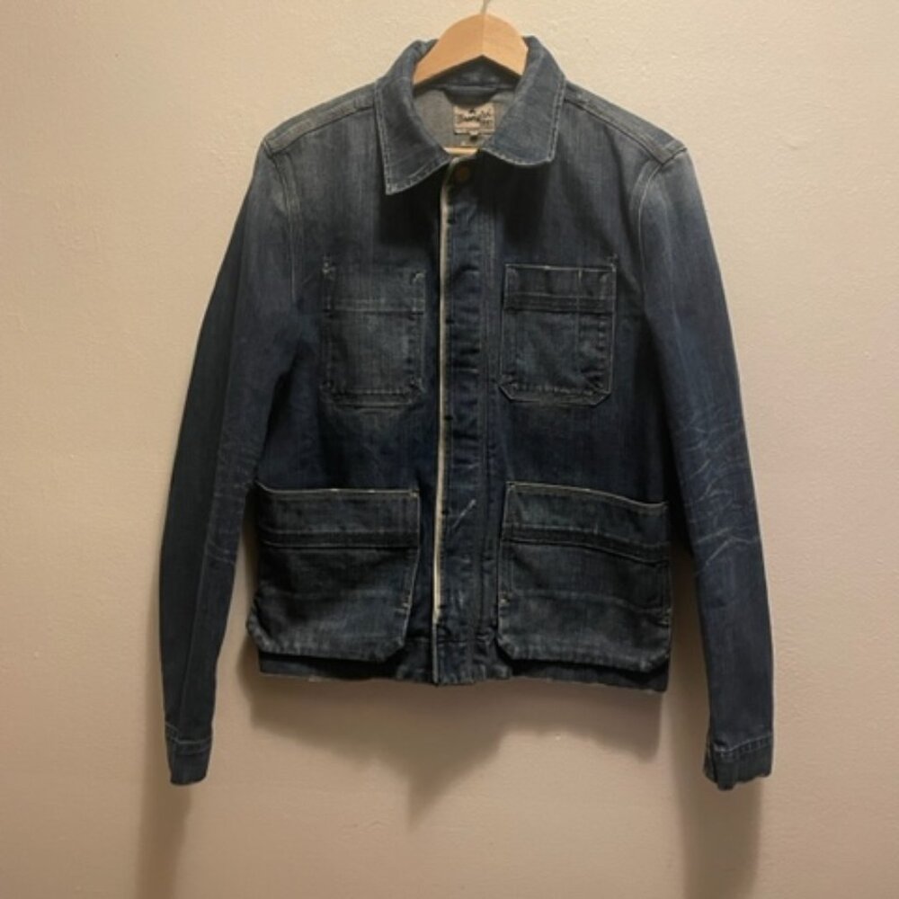 Wrangler Image Jacket slim fit denim chore jacket, rare vintage
